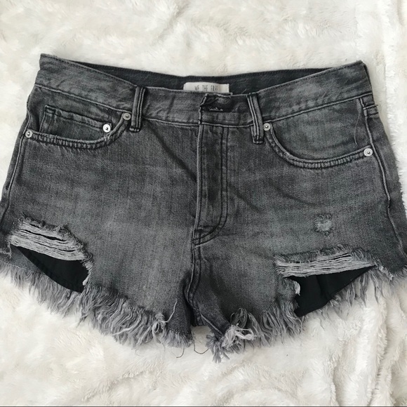 Free People Pants - Free People Loving Good Vibrations Cutoffs shorts